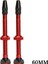 60MM Kırmızı 1 Çift Stili Bolany Bisiklet Valfı Mtb Yol Bisikleti Tüp Yok Lastik Dönüşümü Anodize Alüminyum Alaşımlı Sızdırmazlık Aksesuarları (Yurt Dışından) 1