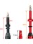 VF44G Siyah C Stili Mtb Yol Bisikleti Tubeless Karbon Jantlar Için Makine Işlenmiş Anodize Nipel ile Deemount Fv Valf mm C W Aracı (Yurt Dışından) 3