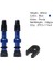 48 mm Mavi Stil Bisiklet Lastik Hava Valfi Tubeless Jant Valf Kiti Bakır Çekirdek Alaşım Gövde Kauçuk Tabanlı (Yurt Dışından) 1