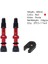 48 mm Kırmızı Stil 1 Çift Bisiklet Alaşım Gövde Valf mm Bisiklet Fv Presta Tüpüsüz Lastik Valfı Mtb Yol Bisikleti Nipel Wtool Valf Kapağı ile (Yurt Dışından) 1