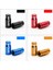 SCHRADERBLACK4PCS Stili Gub Bisiklet Valf Kapağı Opsiyonel Schrader Av Presta Fv C-Machined Alaşım Anodize Nipel Kapağı Paslanmaz Ücretsiz (Yurt Dışından) 4