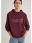 Mavi Logo Baskılı Bordo Sweatshirt 0S10196-70426 1