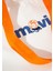 İndigo Turtles Mavi Logo Baskılı Beyaz Bez Çanta 1912847-620 4