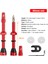 Kırmızı 60MM Tarzı 2 Adet Bisiklet Tüpsüz Karbon Jant Presta Valf mm Fv Ucu Pirinç Çekirdekli C Makineli Anodize Edilmiş Wtool ile Dağ/bisiklet Için (Yurt Dışından) 1