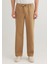 Beli Bağcıklı Bej Pantolon 0010394-70218 4