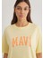 Mavi Logo Baskılı Sarı Tişört 1600843-71315 5