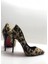 Leopar Tüylü Stiletto Topuklu Ayakkabı 3