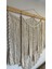 Şık Yatak Başlığı, Bohem Duvar Dekorasyonu 100 x 90 cm , Makrome Duvar Süsü, Büyük Makrome Lüks Tasarımı 3