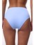Açık Mavi High Shirred Yüksek Bel Bikini Altı 2