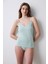 Reversible Side Cotton V Neck Mint Yeşili Atlet 1