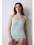 Reversible Side Cotton V Neck Mint Yeşili Atlet 2
