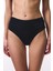 Siyah High Shirred Bikini Altı 1