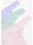 Soft Harmony Pamuklu Lace Detailed Çok Renkli 3lü Tanga Külot 2