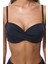 Straplez Cup Siyah Bikini Üstü 3