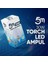LED Ampul Pervane Kristal 4+1 2