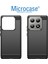 Xiaomi Mi 15 Pro ile Uyumlu Brushed Carbon Fiber Silikon Kılıf - Siyah AL3332 2