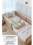 Montessori Nevresim Takımı (100 x 200) - Pure Baby Serisi - Sevimli Kaptan ve Miço 4