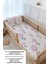 Montessori Nevresim Takımı (100 x 200) - For Baby Serisi - Pembe Büyük Balonlu Fil 4