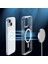 (Magsafe Kılıf ) Iphone 15 Uyumlu Magsafe Wireless Şeffaf Silikon Kılıf 2