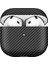 Apple Airpods 4 Airbag 43 600D Karbon Fiber Kulaklık Kılıfı Siyah 2