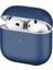 Apple Airpods 4 Airbag 43 600D Karbon Fiber Kulaklık Kılıfı Lacivert 1