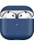 Apple Airpods 4 Airbag 43 600D Karbon Fiber Kulaklık Kılıfı Lacivert 2
