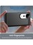 Vivo V40 ile Uyumlu Brushed Carbon Fiber Silikon Kılıf - Siyah AL3332 4