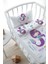 Park Yatak Nevresim Takımı (80 x 120) - For Baby Serisi - Mor Deniz Kızı 4