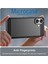 Apple iPhone 16 ile Uyumlu Brushed Carbon Fiber Silikon Kılıf - Siyah AL3332 3