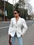 Gold Düğmeli Blazer Ceket 1
