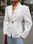 Gold Düğmeli Blazer Ceket 2