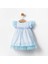 Nil Kalp Desenli Tütü Özel Gün Doğumgünü Kız Bebek Elbise 1