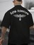 Maryland United States Süprem T-Shirt - Siyah Baskılı Oversize Bisiklet Yaka Tişört 1