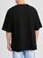 Basic Süprem T-Shirt - Siyah Oversize Bisiklet Yaka Tişört 2