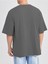 Basic Süprem T-Shirt - Füme Oversize Bisiklet Yaka Tişört 2