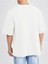 Basic Süprem T-Shirt - Beyaz Oversize Bisiklet Yaka Tişört 2