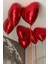 kırmızı kalp folyo balon parlak 5 adet 45 cm 5