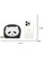 Cüzdan Kart Tutucu Yüksek Kaliteli Ultra Hafif Pu Kumaş Sevimli Panda Deseni, Kahverengi (Yurt Dışından) 3