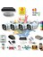 4 Kameralı IP Set - Yapay Zeka Özellikli Gece Renkli Gösteren Sesli 6 Warm Ledli 4K FULLHD IP Güvenlik Kamerası Seti 4386WS 1