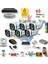6 Kameralı IP Set - Yapay Zeka Özellikli Gece Renkli Gösteren Sesli 6 Warm Ledli 4K FULLHD IP Güvenlik Kamerası Seti 4386WS 1