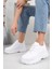 Kadın Günlük Sneaker Yüksek Taban 6 cm Hafif Rahat Spor Ayakkabı Kadın Kalın Taban Sneaker 1