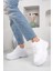 Kadın Günlük Sneaker Yüksek Taban 6 cm Hafif Rahat Spor Ayakkabı Kadın Kalın Taban Sneaker 3