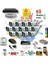 13 Kameralı IP Set - Yapay Zeka Özellikli Gece Renkli Gösteren Sesli 6 Warm Ledli 4K FULLHD IP Güvenlik Kamerası Seti 4386WS 1