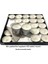 Tealight 50LI Mum Parti ve Özel Günler Için Uygun 1 Saat Tealight Kına 35 mm Çap 12 mm Boy 1