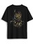 Golden Jaguar Black Panther Film Sırt Ön Baskılı Oversize Tişört Unisex T-Shirt 1