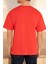 Unisex Kırmızı Basic T-Sihrt 3