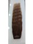 8 Parça 150 gr 65 cm Gerçek Saç Çıtçıt Dip Kumral Alt Küllü Kumral Renk 2