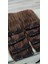 8 Parça 150 gr 65 cm Gerçek Saç Çıtçıt Dip Kumral Alt Küllü Kumral Renk 5