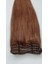 8 Parça 150 gr 65 cm Gerçek Saç Çıtçıt Açık Kumral Renk 3