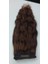 8 Parça 170 gr 65-70 cm Gerçek Saç Çıtçıt Kahve Renk 3